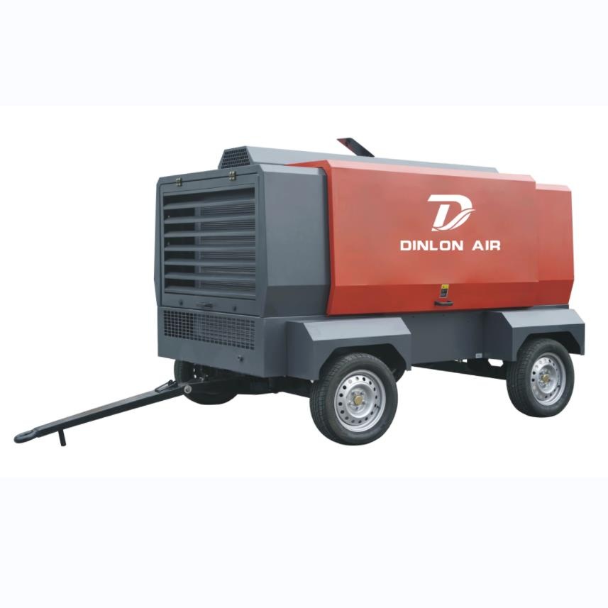 Movable screw air compressors DL-22/8D