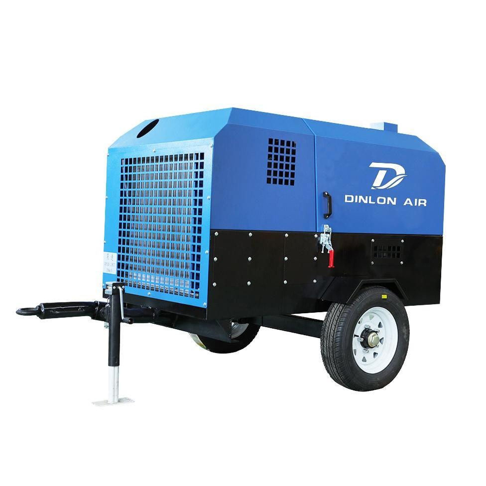 Diesel driven screw air compressor DL-5/8D